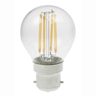 LED Filament Golf 4w BC WW LED Lamp