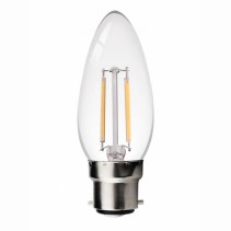 LED Filament Candle 3.8w BC 3k LED Lamp