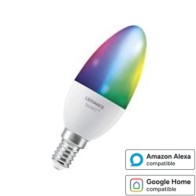 Ledvance 4.9W Smart WiFI Candle Multicolour 2700/6500 K E14 470Lm RGBW - 485570