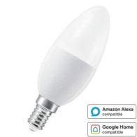 Ledvance 4.9W Smart WiFI Candle TunableWhite 2700/6500 K E14 470Lm Tuneable White - 485556