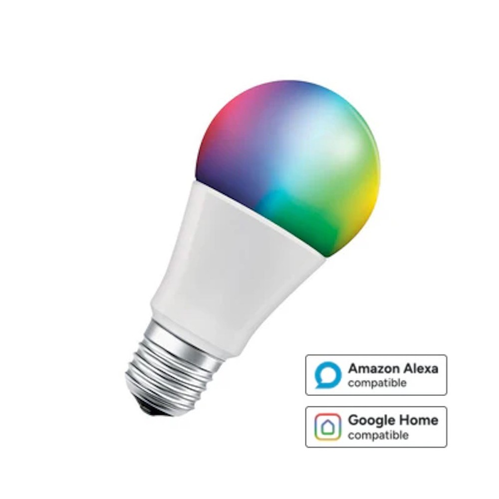 Ledvance 9W Smart WiFI Classic Multicolour 2700/6500 K E27 806Lm RGBW - 485396