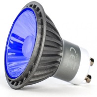 LED GU10 7W Dimmable Blue Light Bulb | Blue LED Spot Lamp UK